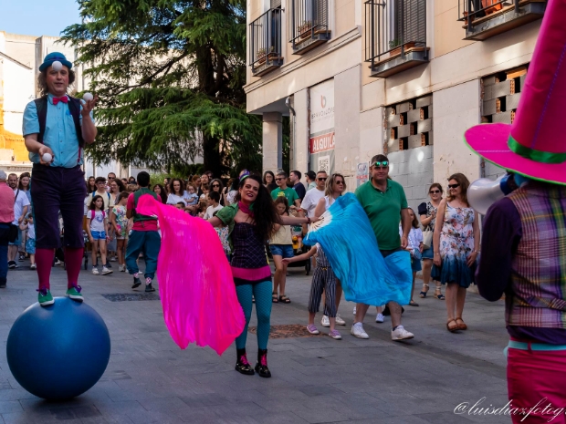 04 - Sábado 15 - 19.00h - Pasacalles de la asociación Huaja Malabares - Plaza del Jardinillo al Palacio del Infantado