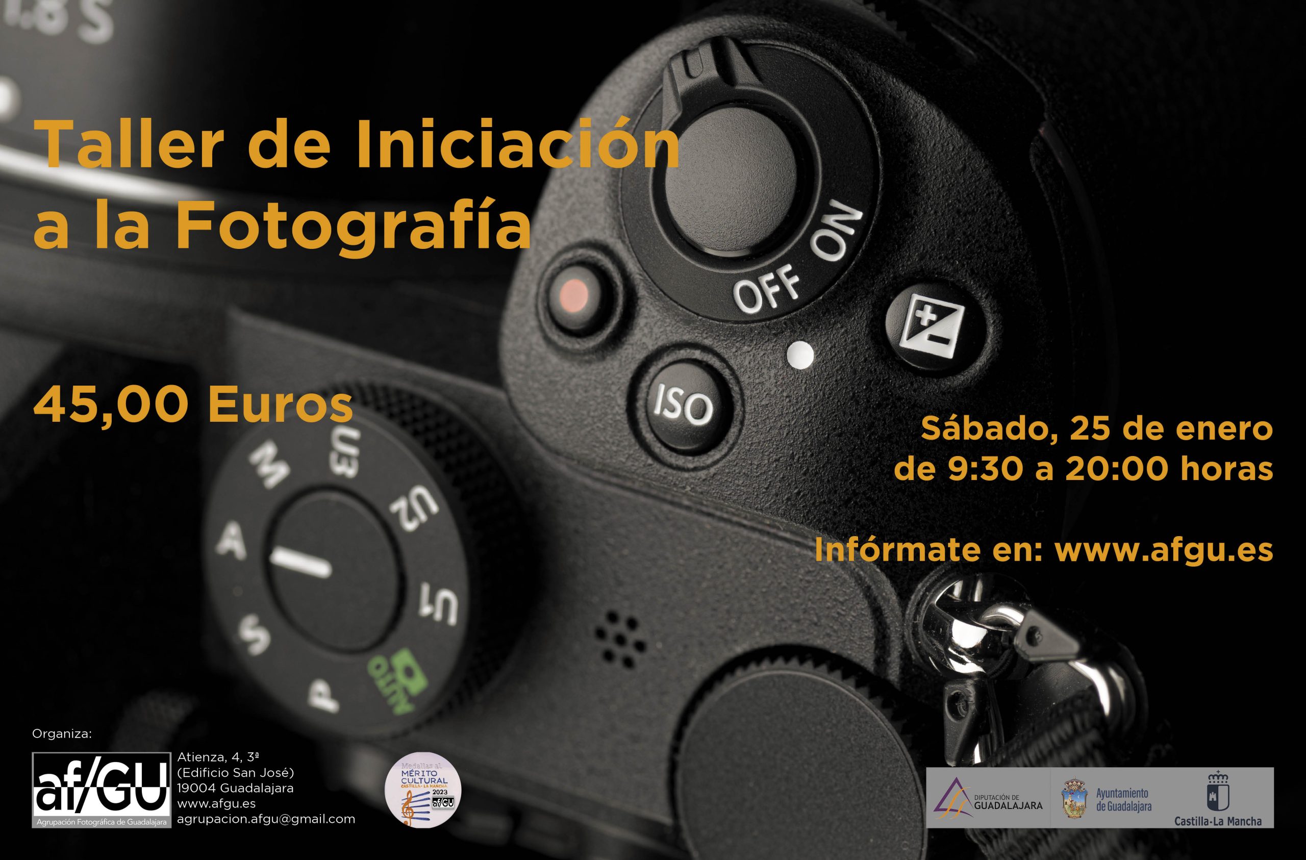 INICIACION A LA FOTOGRAFIA ENERO