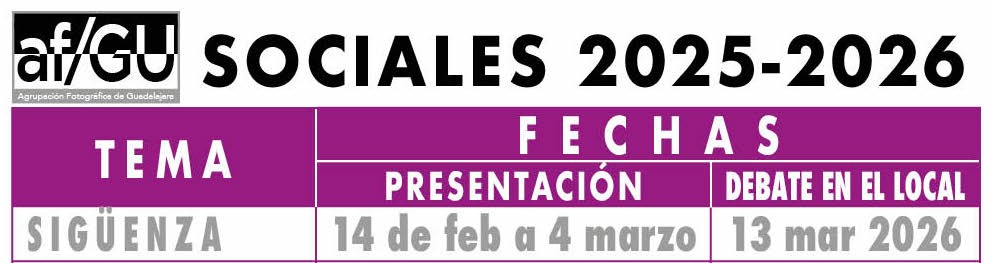 TARJETA SOCIALES 25 26 siguenza