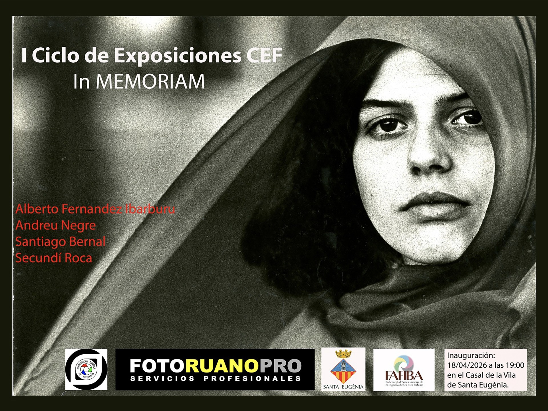 CARTEL CICLO DE EXPOSICIONES CEF