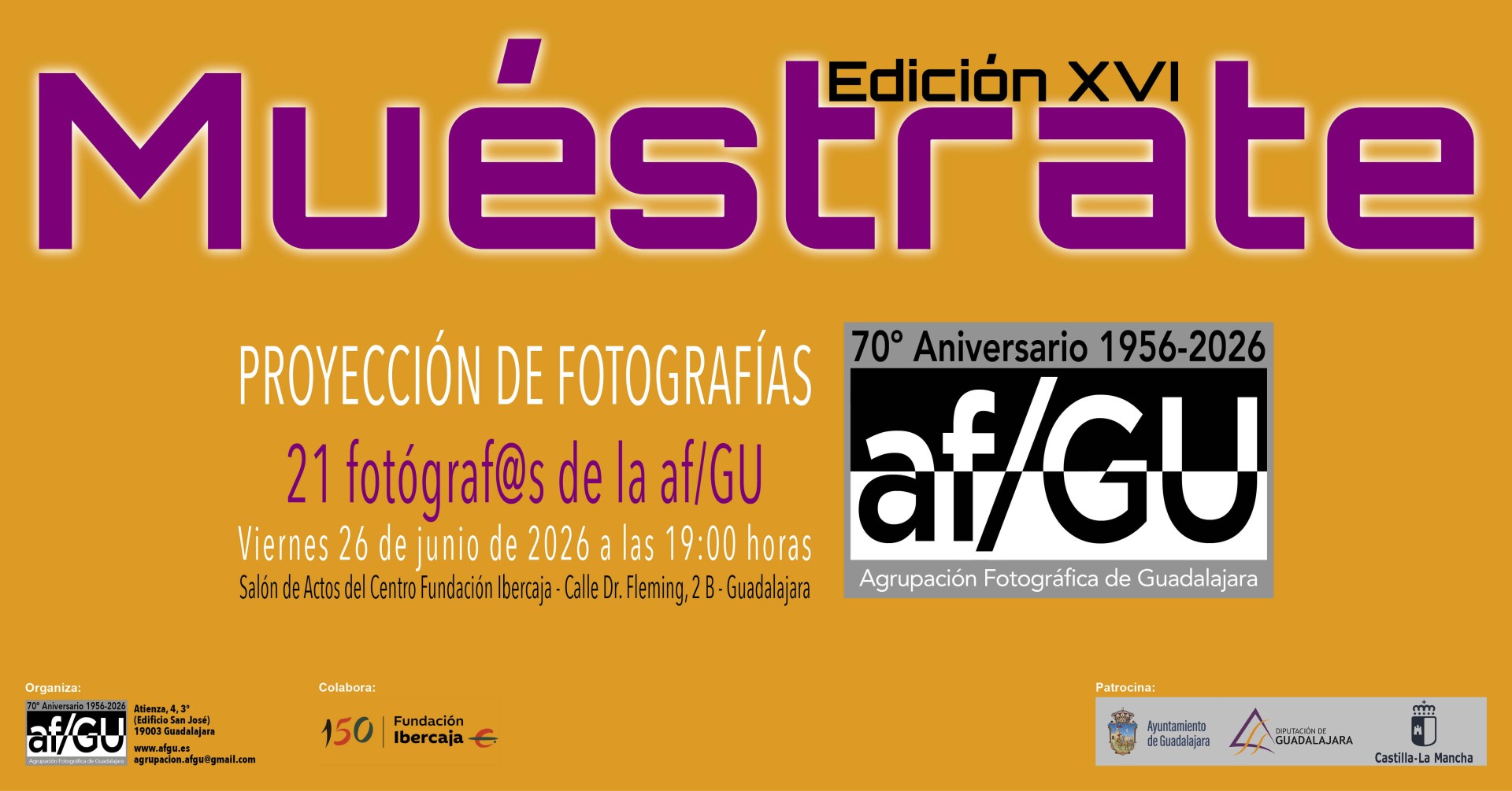 CARTEL MUESTRATE 2026 FACEBOOK