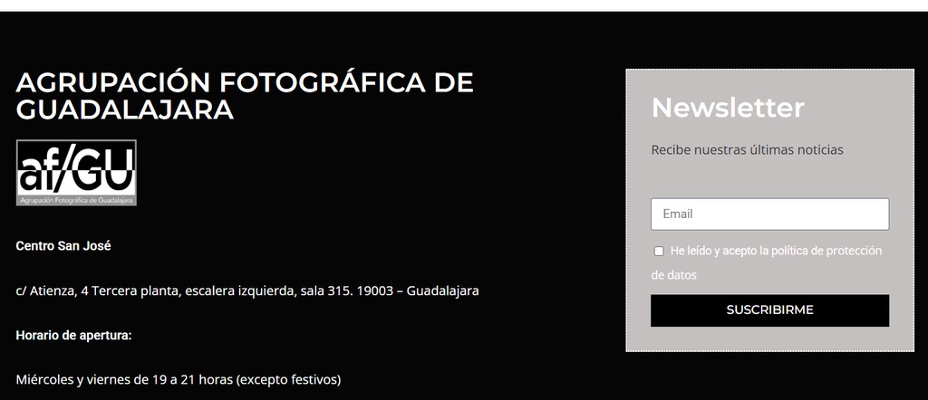 AfGU Newsletter ZonaSuscripción