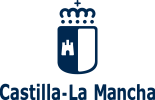 Logo corporativo JCCM negativo azul